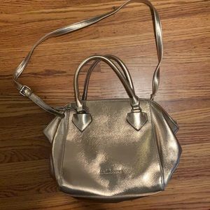 Liz Claiborne rose gold purse